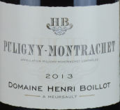 布瓦洛酒莊（普里尼-蒙哈榭村）白葡萄酒(Domaine Henri Boillot Puligny-Montrachet, Cote de Beaune, France)