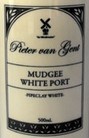 彼特萬限量版馬奇白波特酒(Pieter van Gent Winery and Vineyard Mudgee White Port - LIMITED edition 600ml ceramic gift bottle,Mudgee,Australia)