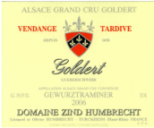 鴻布列什酒莊歌黛園瓊瑤漿晚收甜白葡萄酒(Domaine Zind-Humbrecht Goldert Gewurztraminer Vendange Tardive, Alsace, France)