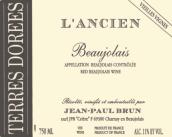 寶博多麗園老藤博若萊新酒(Jean-Paul Brun Domaine des Terres Dorees Beaujolais Nouveau l'Ancien Vieilles Vignes, France)
