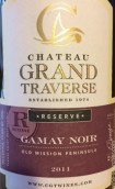 穿越酒莊珍藏佳美干紅葡萄酒(Chateau Grand Traverse Reserve Gamay Noir, Old Mission Peninsula, USA)