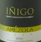 阿梅索拉酒莊英尼格橡木桶發(fā)酵白葡萄酒(Amezola de la Mora Inigo Blanco Fermentado en Barrica, Rioja DOCa, Spain)