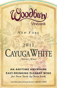 伍德伯里白卡玉佳干白葡萄酒(Woodbury Vineyards Cayuga White, New York, USA)