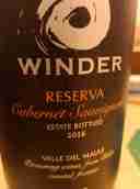 溫德珍藏赤霞珠干紅葡萄酒(Winder Reserva Cabernet Sauvignon, Valle del Maule, Chile)