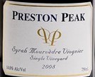 普雷斯頓峰西拉慕合懷特維歐尼干紅葡萄酒(Preston Peak Syrah Mourvedre Viognier , Toowoomba, Australia)