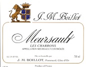 Domaine Jean-Marc Boillot Meursault Les Charrons, Cote de Beaune, France