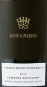 路易斯馬提尼蒙特羅索園赤霞珠紅葡萄酒(Louis M. Martini Monte Rosso Vineyard Cabernet Sauvignon, Sonoma Valley, USA)