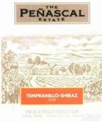 Hijos de Antonio Barcelo 'Bodegas Penascal' Tempranillo - Shiraz Vino de la Tierra, Castilla y Leon, Spain