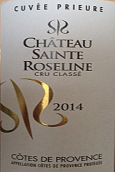 圣罗紫琳酒庄列级庄混酿桃红葡萄酒(Chateau Sainte Roseline Cru Classe Cuvee Rose, Provence, France)