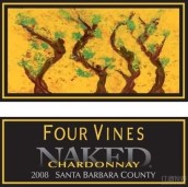 Four 4 Vines Naked Chardonnay, Santa Barbara County, USA