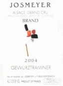 喬士邁布蘭德園瓊瑤漿半甜白葡萄酒(Josmeyer Gewurztraminer Brand, Alsace, France)