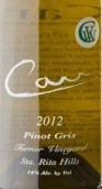 凱爾特納園灰皮諾干白葡萄酒(Carr Vineyards & Winery Turner Vineyards Pinot Gris, Sta Rita Hills, USA)