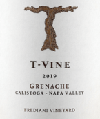 T藤酒莊弗雷迪亞尼歌海娜紅葡萄酒(T-Vine Winery Frediani Grenache, Calistoga, USA)