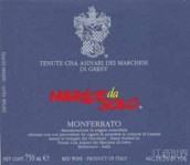 Tenute Cisa Asinara Marchesi di Gresy Merlot da Solo Monferrato, Piedmont, Italy