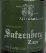 老格蘭夏福特酒莊薩岑貝格威斯堡格德白葡萄酒(Alte Grafschaft Satzenberg Weissburgunder Trocken, Baden, Germany)