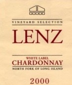 倫茨銀色標簽霞多麗干白葡萄酒(The Lenz Winery Silver Label Chardonnay, North Fork of Long Island, USA)