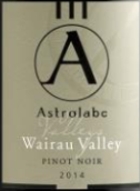 星盤山谷黑皮諾紅葡萄酒(Astrolabe Valleys Pinot Noir, Wairau Valley, New Zealand)