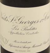 勒樺布勒特園干紅葡萄酒(Domaine Leroy Les Poulettes, Nuits-Saint-Georges, France)