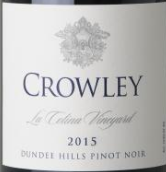 克勞利酒莊科利納園黑皮諾干紅葡萄酒(Crowley La Colina Vineyard Pinot Noir, Dendee Hills, USA)