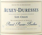 普諾尼-博訥爾酒莊克萊斯（歐克塞-迪雷斯村）白葡萄酒(Domaine Pascal Prunier-Bonheur Auxey-Duresses Blanc Les Crais, Auxey-Duresses, France)