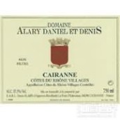 雅拉里凯拉纳村干红葡萄酒(Domaine Alary Cotes du Rhone Villages Cairanne, Rhone, France)