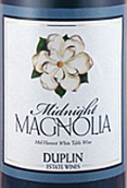 杜普林午夜木蘭甜白葡萄酒(Duplin Winery Midnight Magnolia, North Carolina, USA)