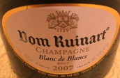 汝納特酒莊修士白中白極年份干型香檳(Champagne Ruinart Dom Ruinart Blanc de Blancs Millesime Brut, Champagne, France)