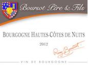 波索特父子酒莊上夜丘干白葡萄酒(Maison Boursot Pere & Fils Bourgogne Hautes-Cotes de Nuits, Cotes de Nuits, France)