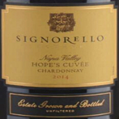 辛格羅酒莊霍普特釀霞多麗白葡萄酒(Signorello Estate Hope's Cuvee Chardonnay, Napa Valley, USA)