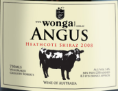 萬嘉安古斯西斯寇特西拉干紅葡萄酒(Wonga Angus Heathcote Shiraz, Yarra Valley, Australia)