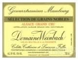 溫巴赫瑪伯格園瓊瑤漿粒選貴腐甜白葡萄酒(Domaine Weinbach Mambourg Gewurztraminer Selection de Grains Nobles, Alsace, France)