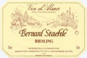 伯納·斯蒂勒酒莊雷司令干白葡萄酒(Domaine Bernard Staehle Riesling, Alsace, France)