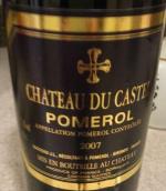 杜卡斯特爾酒莊紅葡萄酒(Chateau du Castel, Pomerol, France)