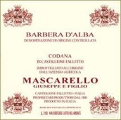 朱塞佩·馬斯卡雷略科達納園阿爾巴巴貝拉紅葡萄酒(Mascarello Giuseppe e Figlio Codana Barbera d'Alba, Piedmont, Italy)