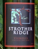 斯特赫斯酒莊斯特羅瑟維諾干紅葡萄酒(Stonehaus Farms Vineyard & Winery Strother Ridge Vignoles, Missouri, USA)