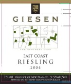 吉爾森酒莊東海岸雷司令半干白葡萄酒(Giesen East Coast Riesling, Marlborough, New Zealand)