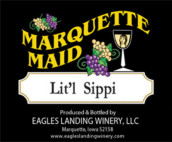 鷹陸馬奎特少女小西比半甜型白葡萄酒(Eagles Landing Winery Marquette Maid Lit'l Sippi, Iwoa, USA)