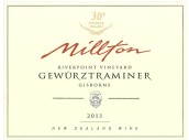 米爾頓河心瓊瑤漿甜白葡萄酒(Millston Vineyard  Riverpoint Gewurztraminer, Poverty Bay, New Zealand)