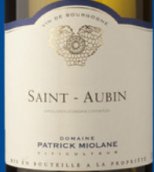 帕特里克·米奧蘭圣歐班干白葡萄酒(Domaine Patrick Miolane Saint-Aubin, Cote de Beaune, France)