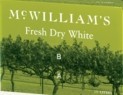 麥克威廉塔維恩干白葡萄酒(McWilliam's Taverne Fsh Dry White, South Eastern Australia, Australia)