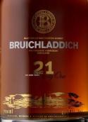 布赫拉迪21年蘇格蘭單一麥芽威士忌(Bruichladdich 21 Aged Years Single Malt Scotch Whisky, Islay, UK)