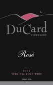 杜卡德酒莊桃紅葡萄酒(Ducard Vineyards Rose, Virginia, USA)