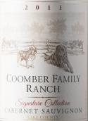 庫姆伯酒莊署名收藏赤霞珠干紅葡萄酒(Coomber Family Ranch Signature Collection Cabernet Sauvignon, Lake County, USA)