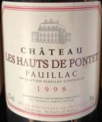 龐特卡奈古堡副牌紅葡萄酒(Chateau Les Hauts De Pontet, Pauillac, France)