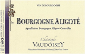 瓦勒杜塞酒莊阿里高特白葡萄酒(Domaine Christophe Vaudoisey Bourgogne Aligote, Burgundy, France)