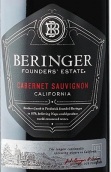 貝靈哲創(chuàng)始園赤霞珠紅葡萄酒(Beringer Founders' Estate Cabernet Sauvignon, California, USA)