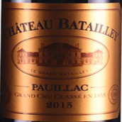 巴特利酒莊紅葡萄酒(Chateau Batailley, Pauillac, France)