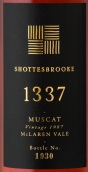 修特溪1337麝香加強(qiáng)酒(Shottesbrooke 1337 Muscat, McLaren Vale, Australia)