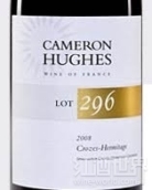 卡梅隆休斯296區(qū)克羅埃米塔日干紅葡萄酒(Cameron Hughes Lot 296 Crozes-Hermitage, Rhone, France)