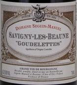 西格曼紐酒莊歌黛（薩維尼村）白葡萄酒(Domaine Manuel Seguin Les Goudelettes, Savigny-les-Beaune, France)